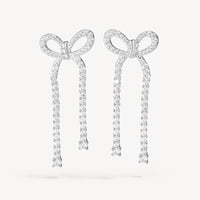 HILLBERG AND BERK BOW STATEMENT EARRINGS