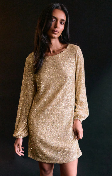 ANDROMEDA SEQUIN DRESS ZD234255