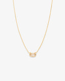 BRYAN ANTHONY MARQUISE SOLITAIRE NECKLACE