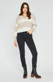LEVY V NECK COLLAR SWEATER