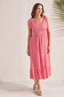 SLVLESS DRESS WITH ADJUSTABLE STRAPS 1796O