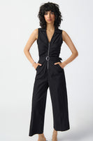 SLEEVELESS MICROTWILL JUMPSUIT  241101 BY RIBKOFF
