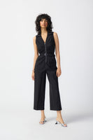SLEEVELESS MICROTWILL JUMPSUIT  241101 BY RIBKOFF
