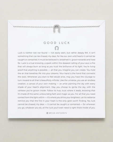 BRYAN ANTHONY GOOD LUCK NECKLACE