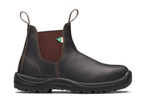 BLUNDSTONE CSA WORK AND SAFETY STOUT BROWN B162